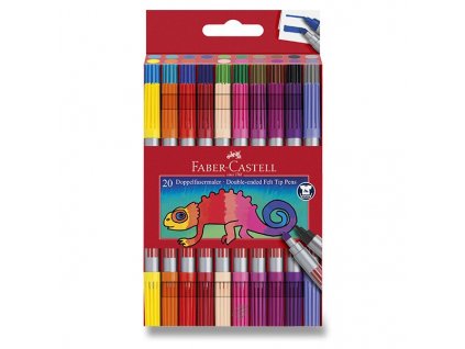 Dětské fixy Faber-Castell 20 barev