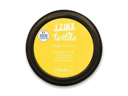Razítkovací polštářek Izink Textile - žlutá