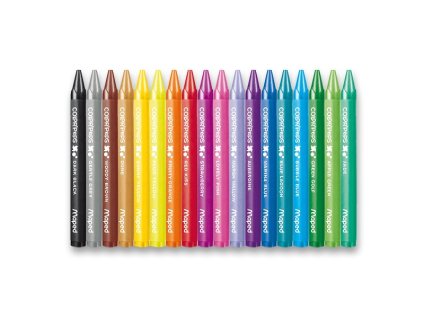 Voskovky Maped Color'Peps Wax 18 barev, trojhranné