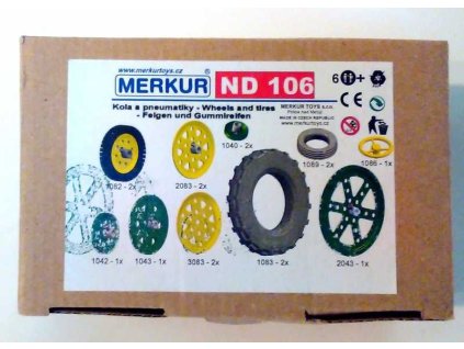 Merkur náhradní díly ND 106 - kola a pneumatiky