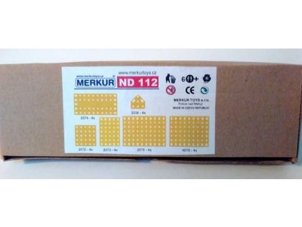 Merkur náhradní díly ND 112 - plastové desky velké