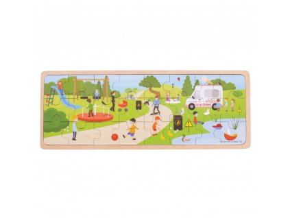 Bigjigs Toys Puzzle V parku