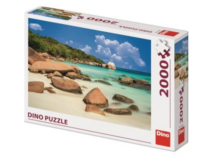 Dino Puzzle Pláž 2000 dílků