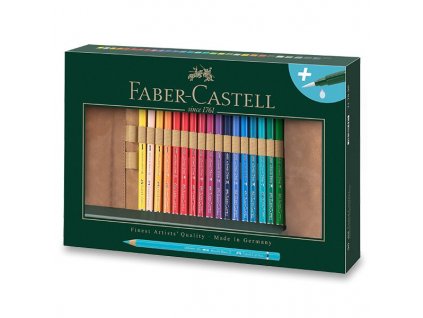 Akvarelové pastelky Faber-Castell Albrecht Dürer pouzdro, 30 barev