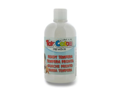 Temperová barva Ready Tempera 500 ml, výběr barev bílá