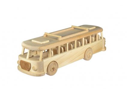 Ceeda Cavity - přírodní dřevěný retro autobus