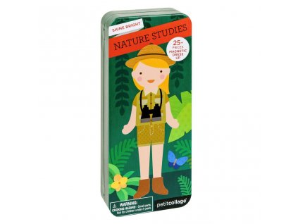 Petitcollage Magnetické puzzle Přírodovědkyně