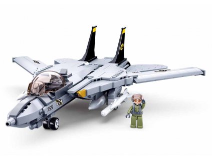 Sluban Model Bricks M38-B0755 Stíhací letoun F-14 Tomcat