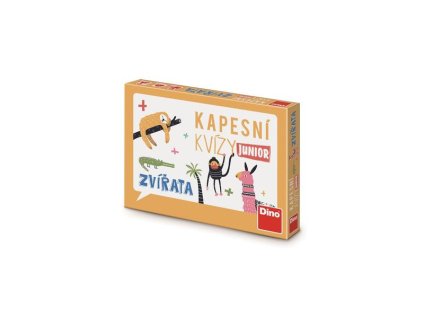 Kapesní kvízy JUNIOR Zvířátka / Dino
