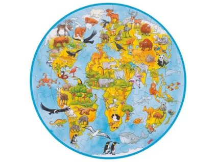 kulate puzzle svet zvirata