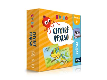 ALBI Chytré pexeso - Zvířata - Kvído