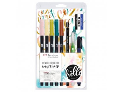 Tombow Blended Sada pro kaligrafy Cozy Times