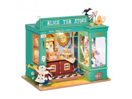 RoboTime miniatura domečku Obchod s čajem