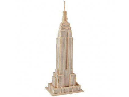Woodcraft Dřevěné 3D puzzle Empire State Building