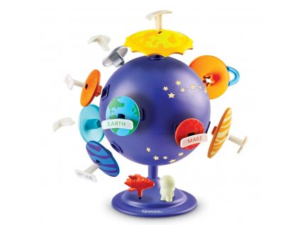 puzzle globus slunecni soustava