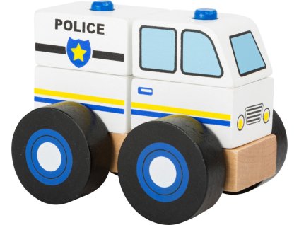 11072 legler small foot konstruktionsfahrzeug polizei fsc b