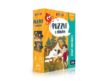 ALBI Kvído - Puzzle s příběhy - české pohádky