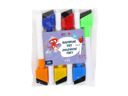 ALBI Kvído - náhradní mazatelné fixy 6 ks