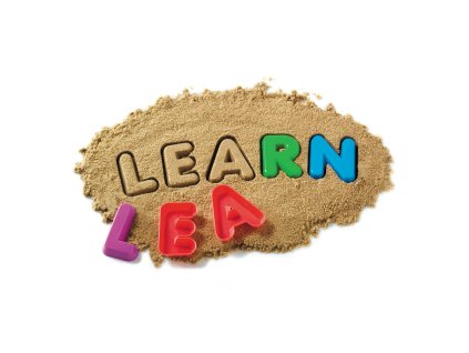 Learning Resources Pískové formičky - Velká abeceda
