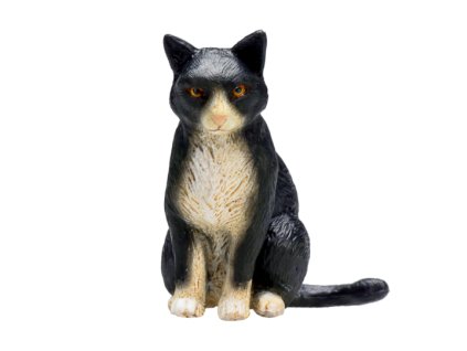 387371 Cat Sitting Black and White 1 540x540
