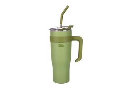 ALBI Zelený nerezový termohrnek XXL 1200 ml