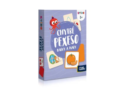 ALBI Chytré pexeso - Barvy a tvary 2. vydání