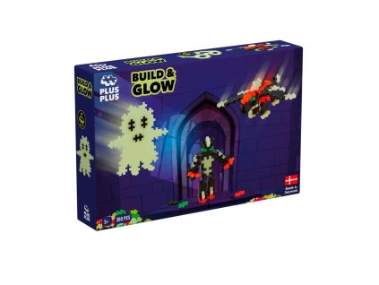 Plus-Plus Build and Glow - Svítící ve tmě (360 ks)