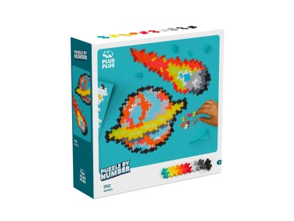 Plus-Plus Skládej podle čísel - Vesmír 500 ks
