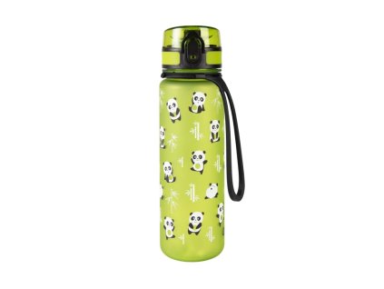 ALBI Sportovní láhev 500 ml - Pandy (zelená)