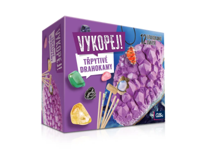ALBI Vykopej! - Třpytivé drahokamy