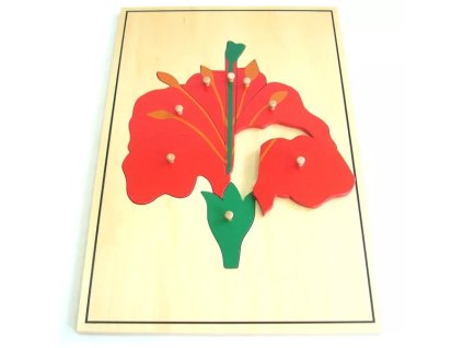 puzzle velka kvtina