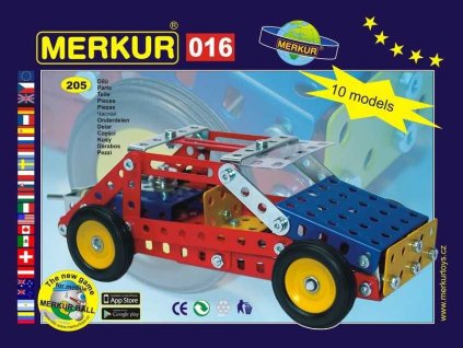 Merkur 016 Buggy - 205 dílů