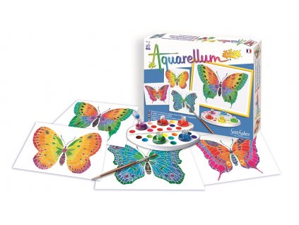 Akvarely junior - Motýli