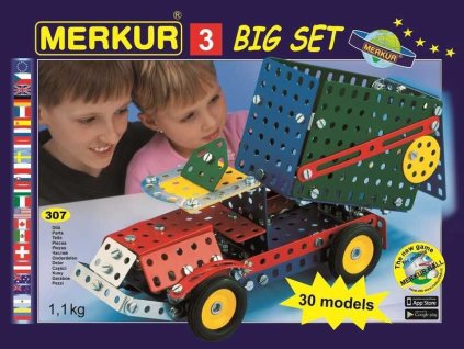 Merkur 3 Big set - 307 dílů