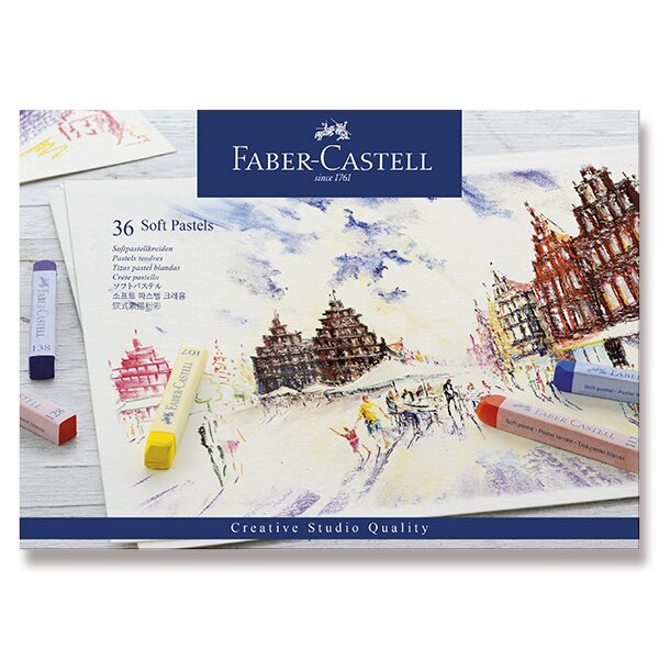 Fotografie Pastelové křídy Faber-Castell 36 barev Faber-Castell A49:0087_1283360