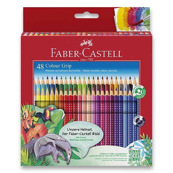 Fotografie Pastelky Faber-Castell Grip 2001 48 barev Faber-Castell A49:0086_1124490