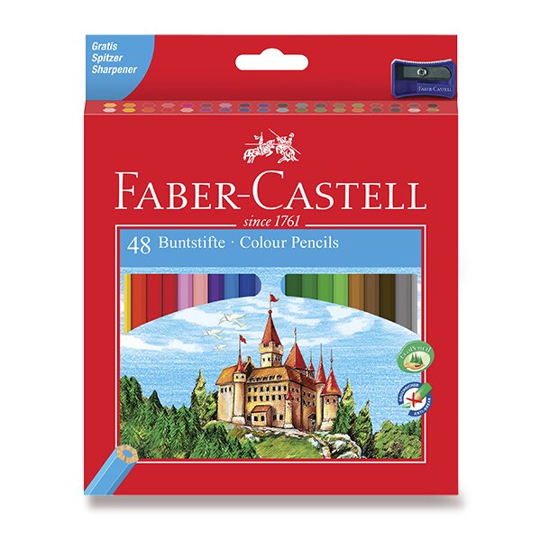 Fotografie FABER CASTELL - Pastelky set 48 barev