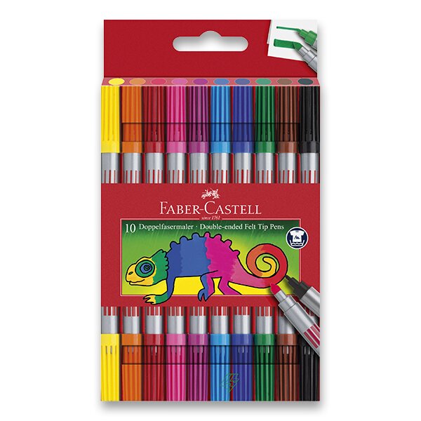 Fotografie Dětské fixy Faber-Castell 10 barev