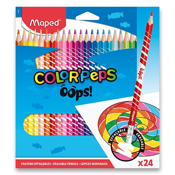 Pastelky Maped Color'Peps Oops 24 barev