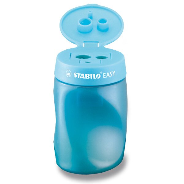 Ořezávátko Stabilo EASYsharpener - pro praváky, modré - 3 otvory