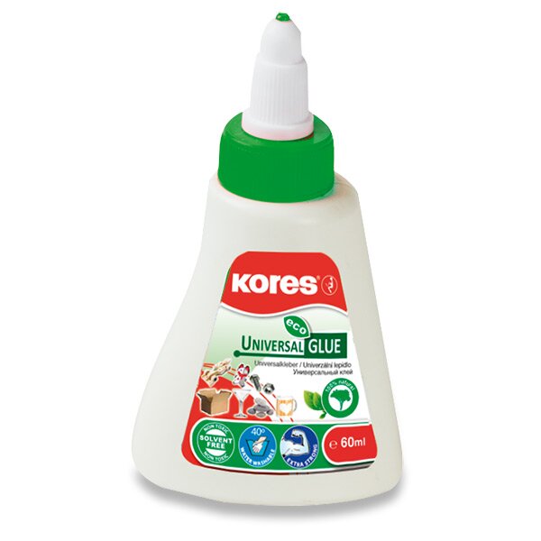 Fotografie Lepidlo Kores Universal Glue Eco 60 ml Kores A49:0102_7520600