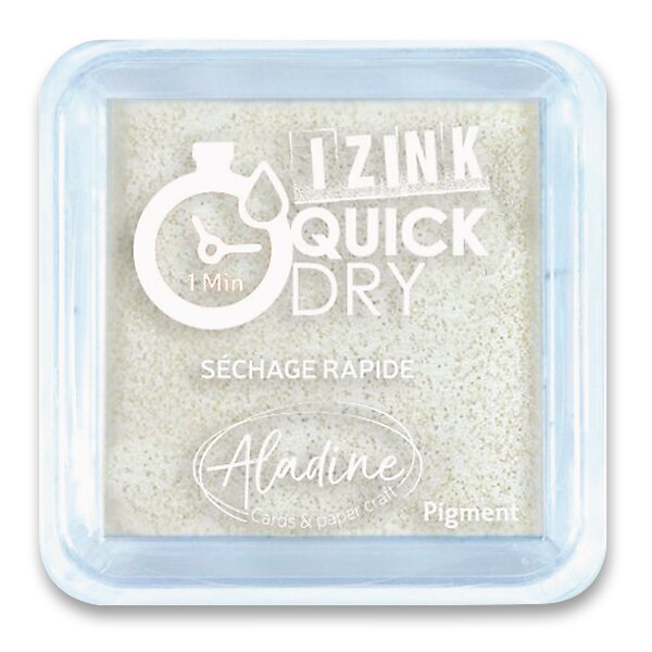 Razítkovací polštářek Aladine Izink Quick Dry Barva: bílá