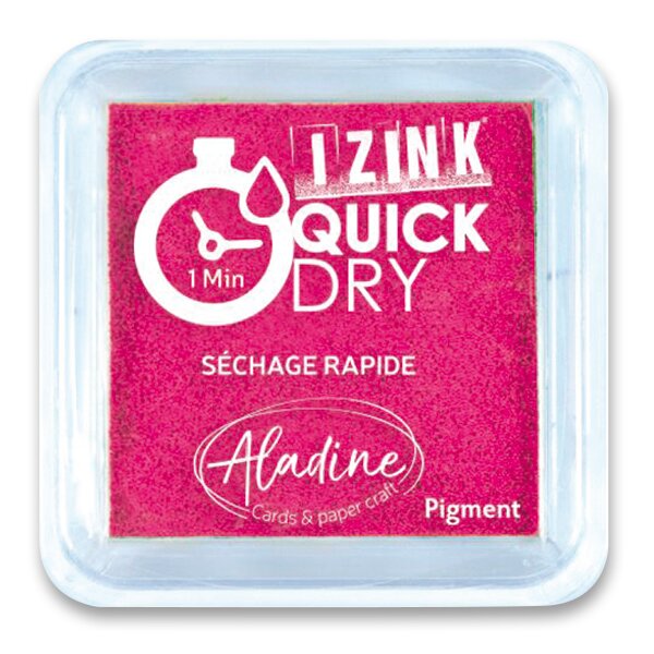 Razítkovací polštářek Aladine Izink Quick Dry Barva: růžová