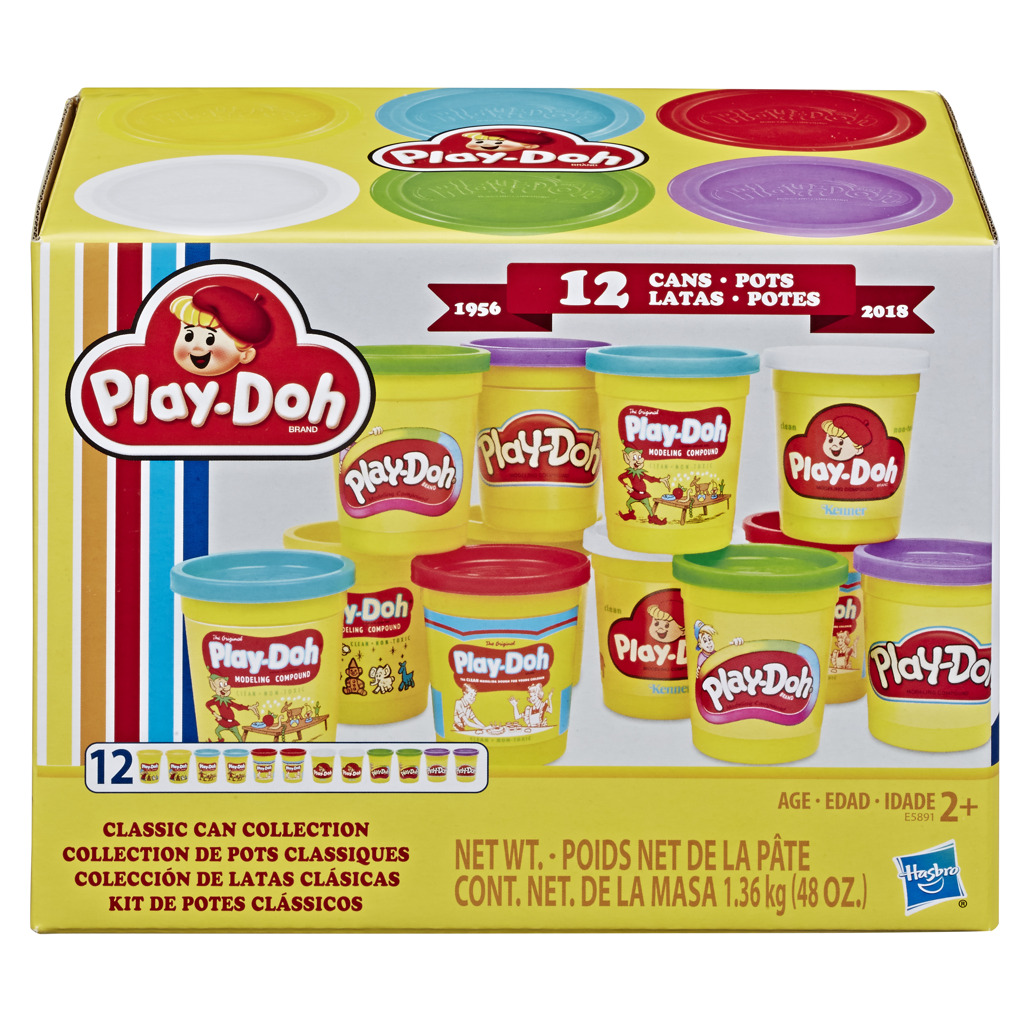 Fotografie HASBRO PLAY-DOH Modelína barevná set 12 kelímků v krabici