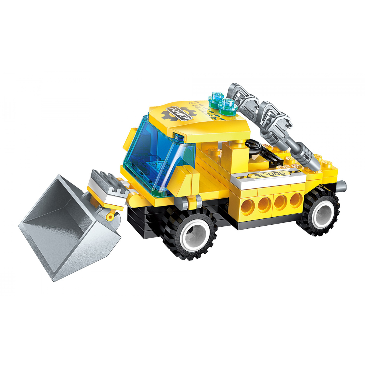 Qman The Legend Of Chariot 1408 sada 8v1 Model: 1408-6 Buldozer Blade