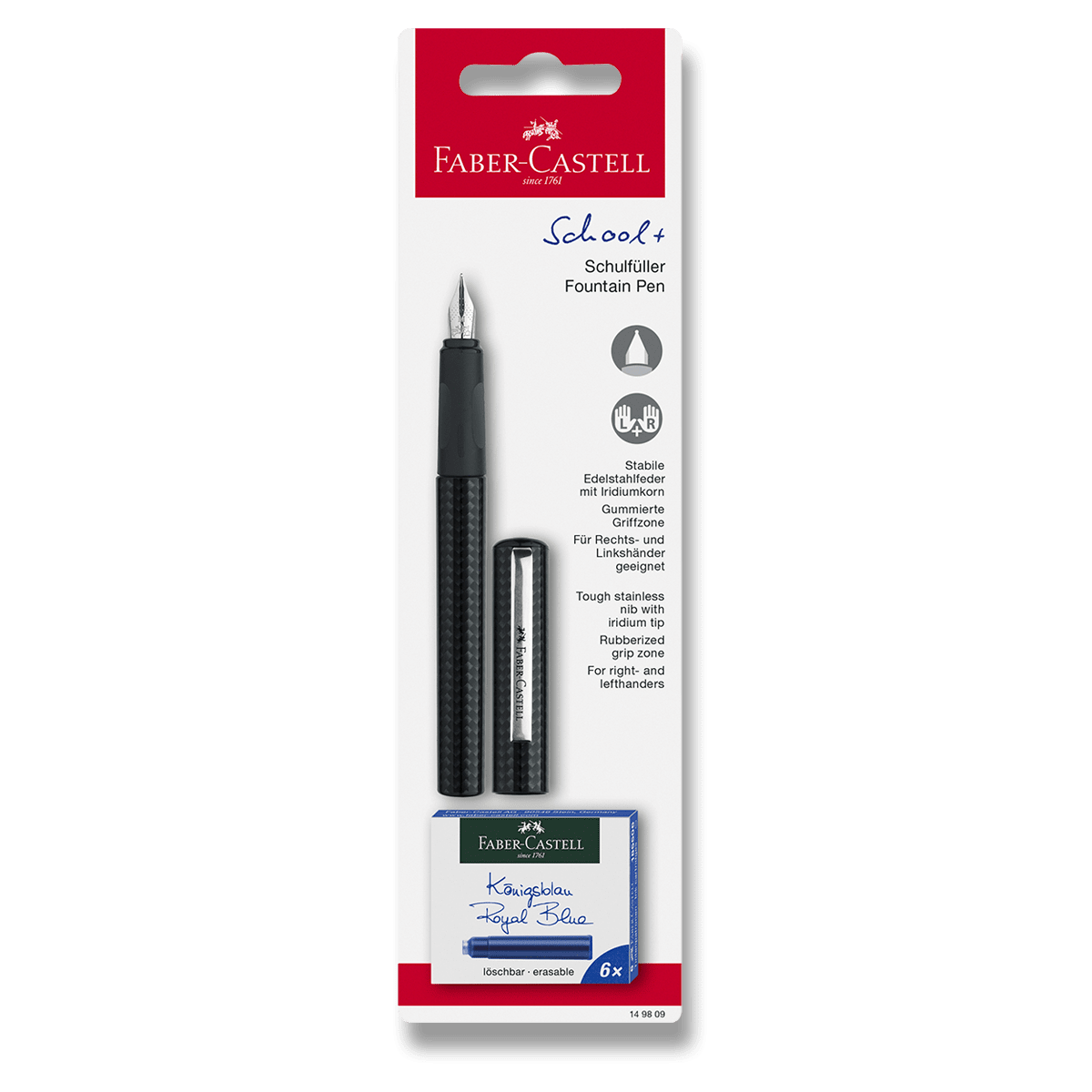 Fotografie Bombičkové pero Faber-Castell karbonové Faber-Castell A49:0021_1498090