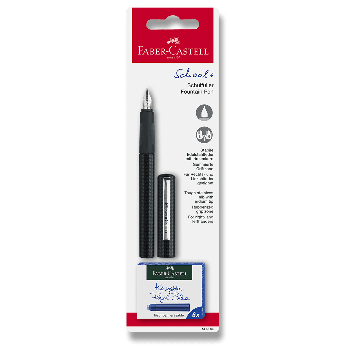 Fotografie Bombičkové pero Faber-Castell modré Faber-Castell A49:0021_1498110