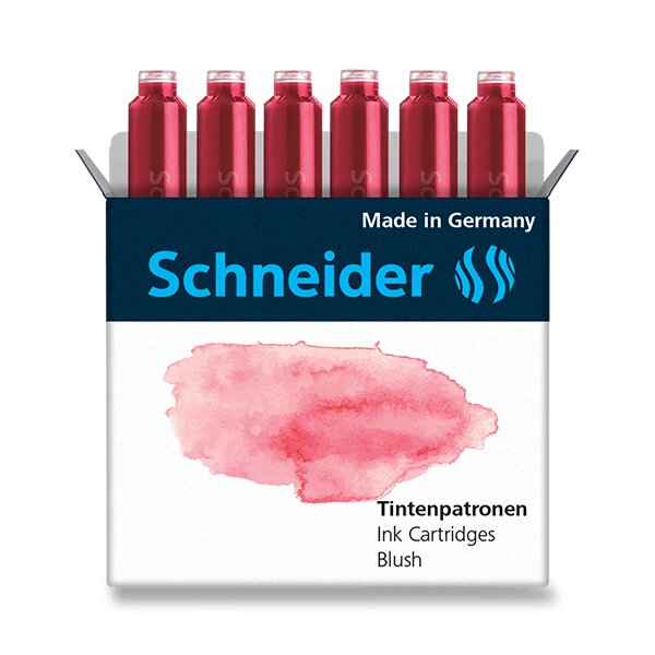 Fotografie Inkoustové bombičky Schneider, 6 ks vínová Schneider A49:0025_6613600