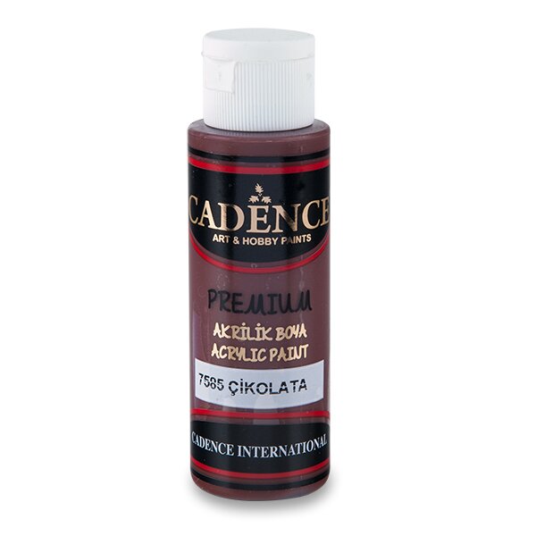 Akrylové barvy Cadence Premium 70 ml Barva: hnědá