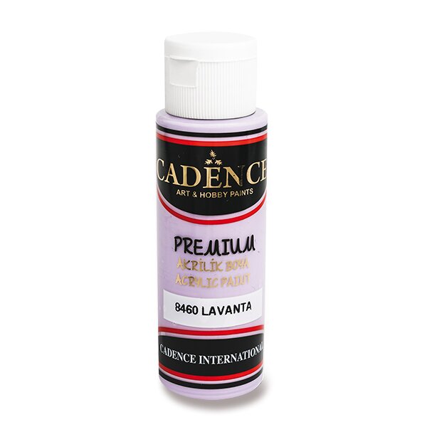 Akrylové barvy Cadence Premium 70 ml Barva: levandulová